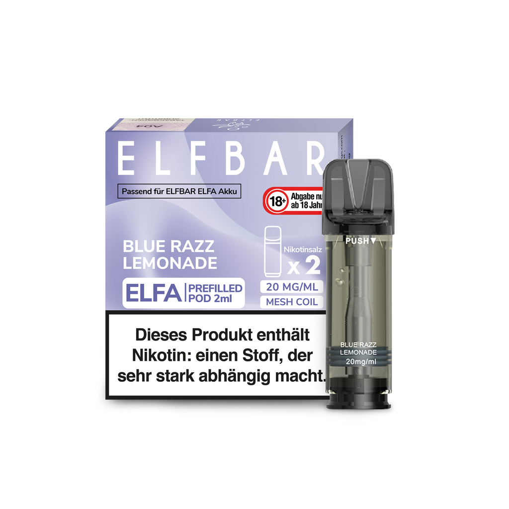 ELFA PODS - BLUE RAZZ LEMONADE