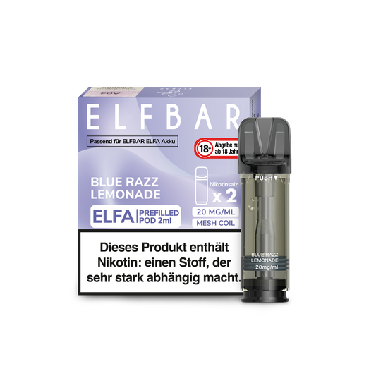 ELFA PODS - BLUE RAZZ LEMONADE