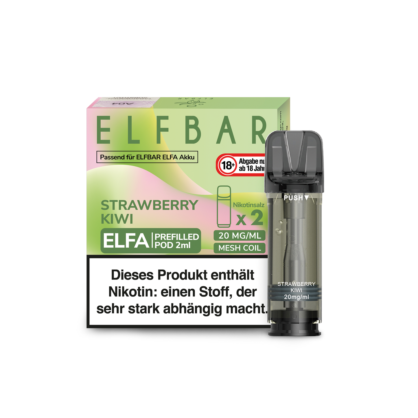 ELFA PODS - STRAWBERRY KIWI